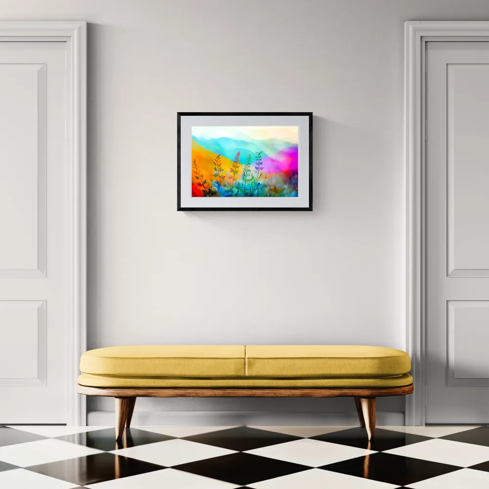 View in Interior MOCKUP — 60 × 40 cm