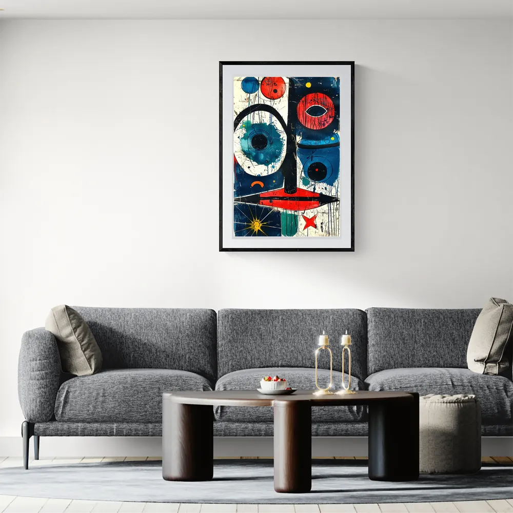 View in Interior MOCKUP — 60 × 90 cm