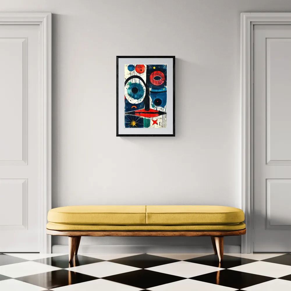 View in Interior MOCKUP — 40 × 60 cm