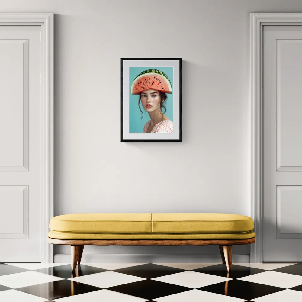 View in Interior MOCKUP — 40 × 60 cm