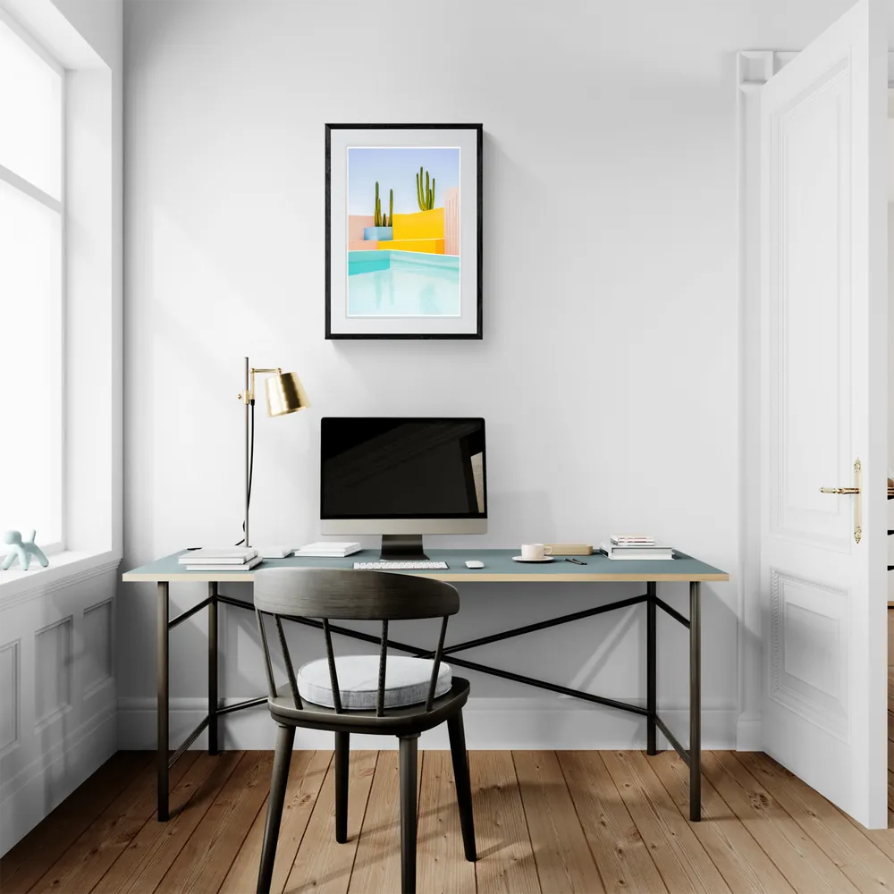 View in Interior MOCKUP — 40 × 60 cm