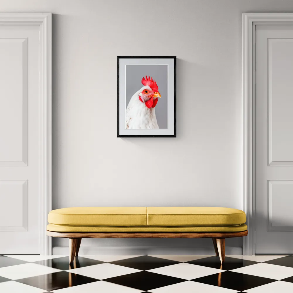 View in Interior MOCKUP — 40 × 60 cm