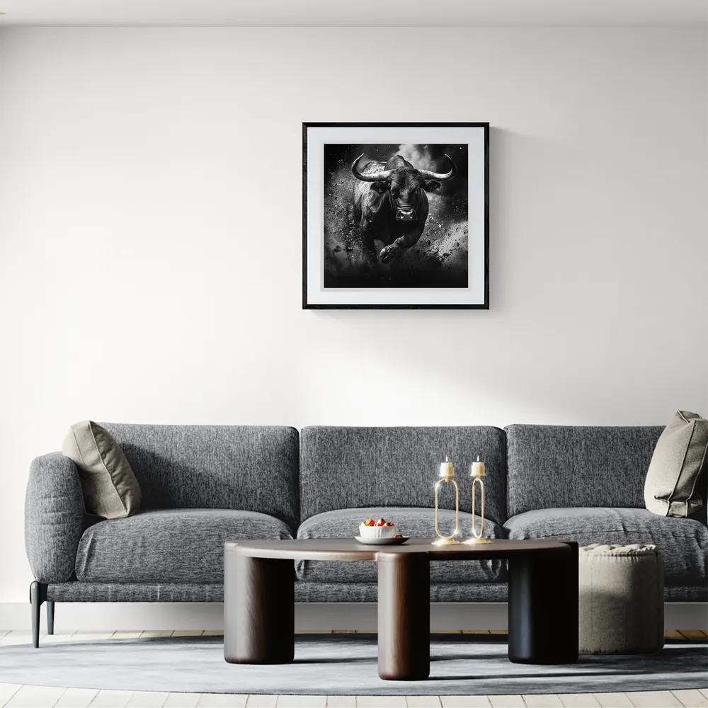 View in Interior MOCKUP — 60 × 60 cm