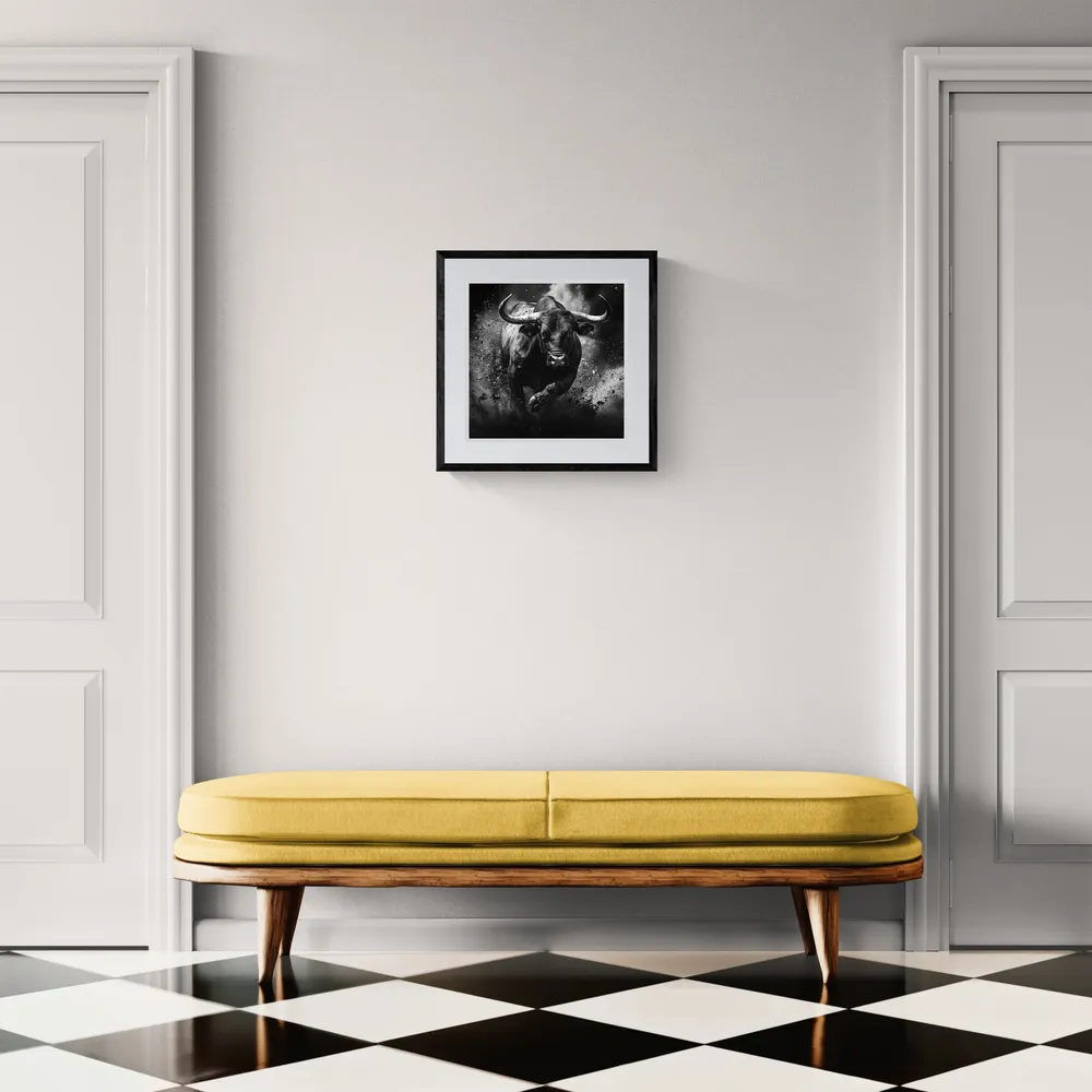 View in Interior MOCKUP — 40 × 40 cm