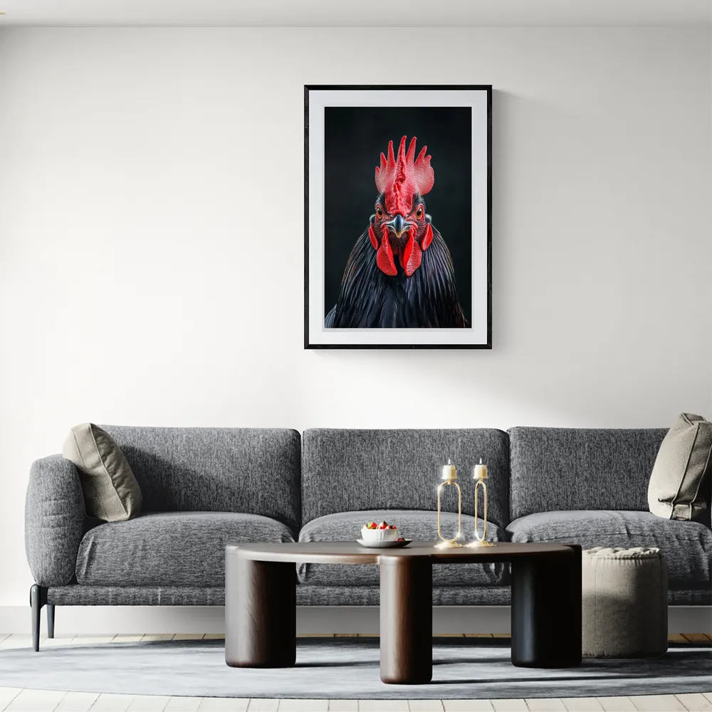 View in Interior MOCKUP — 60 × 90 cm